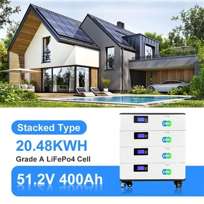China Factory Lifepo4 batéria 51,2V 400Ah 20kWh lítiové batérie