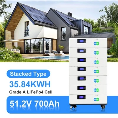 Čína lítium -iónová batéria 35 kWh 700AH 51,2 V solárna LFP batéria