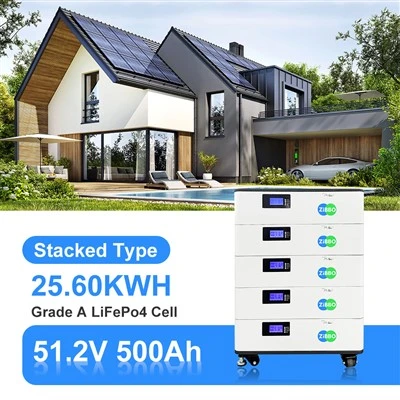 Solárny akumulátor 51,2 V 500 Ah 25,6 kWh pre domácnosti