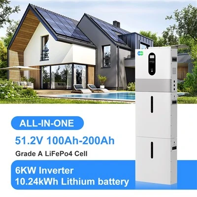 Solar All-in-One 6KW Inverter + 10 kwh lítiová batéria